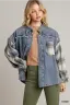 Flannel Denim Jacket