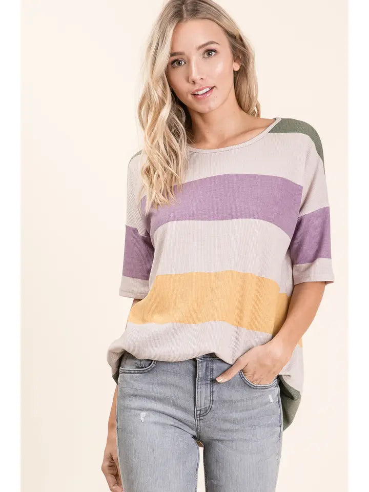 Bold Stripe Top