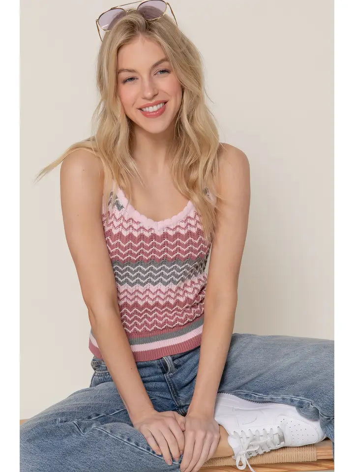 Multi Color Spring Sweater