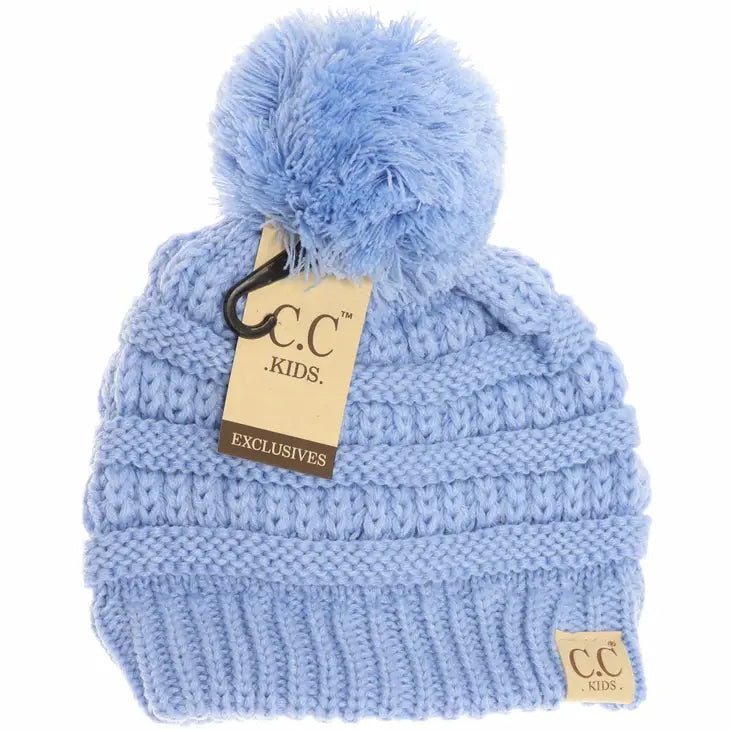 Kids Solid Pom