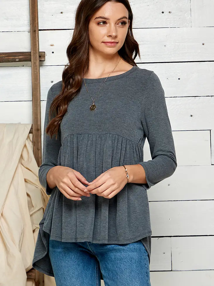 Brynn's Babydoll Top