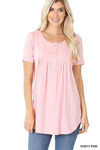 Daphne's Dolphin Hem Top