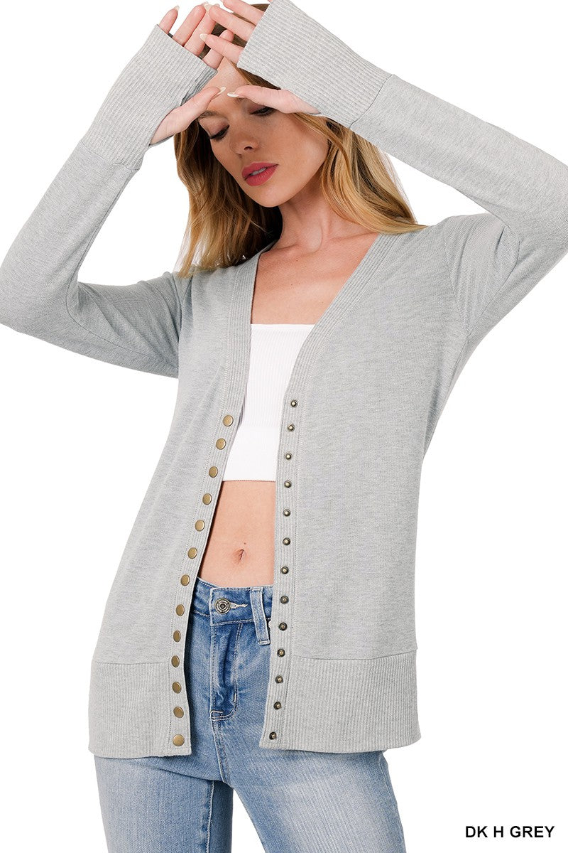 Gail's Grey Cardigan