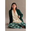 Deep Green Oversized Cardigan