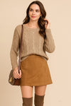 Cozy Cable Knit Sweater