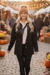 Black Oversized Denim Jacket