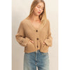 Oversized Ribbed Sweater Cardigan