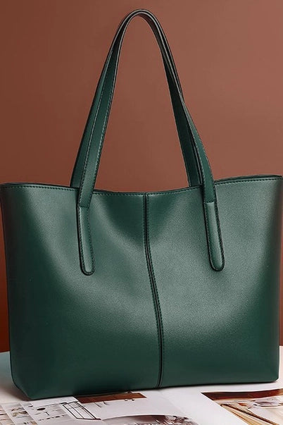 Texture Retro Shoulder Tote Bag