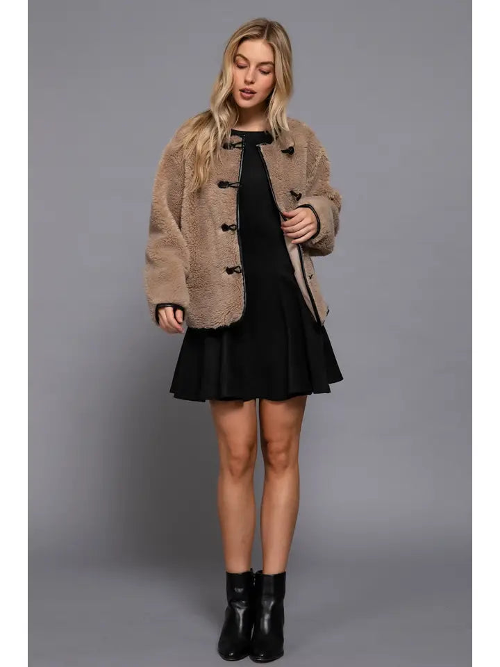 Long Sleeve Toggle Jacket