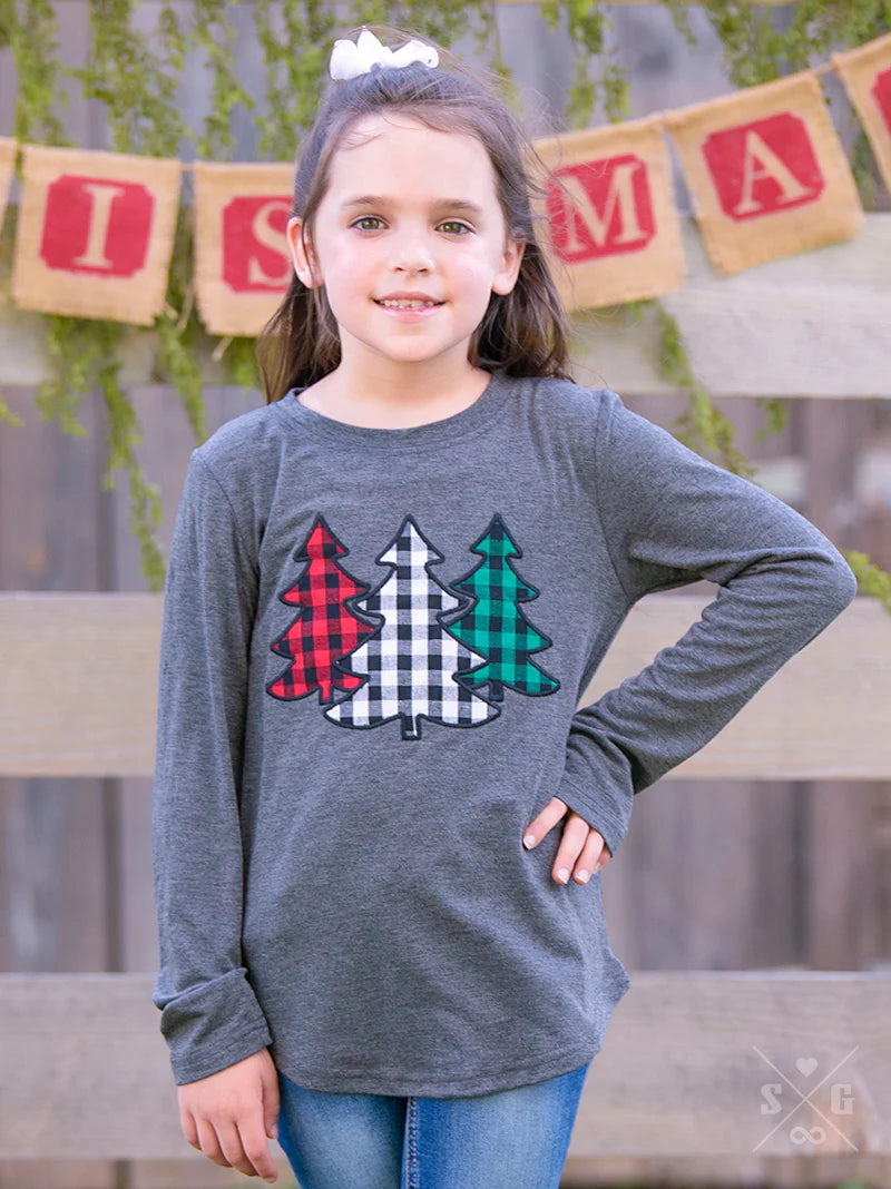 Girls Festive Forest Tree Top