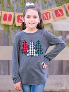 Girls Festive Forest Tree Top