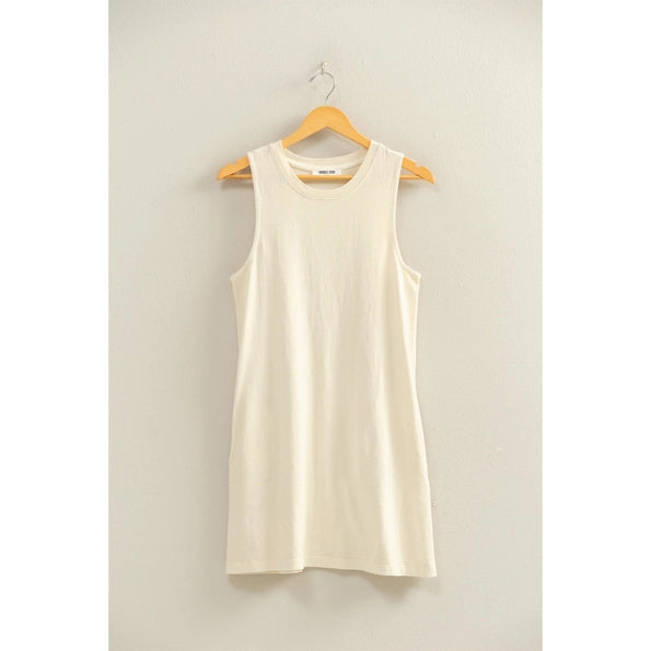 Pigment Dyed Sleeveless Dress