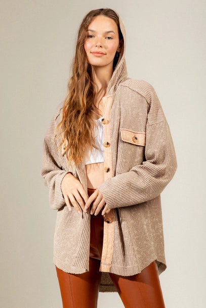 River's Ribbed Knit Jacket
