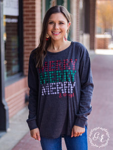 Merry Merry Merry & Bright Top