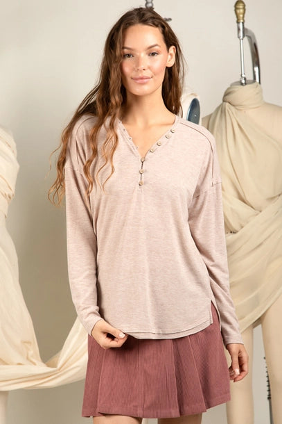 Oaklee's Oatmeal Henley