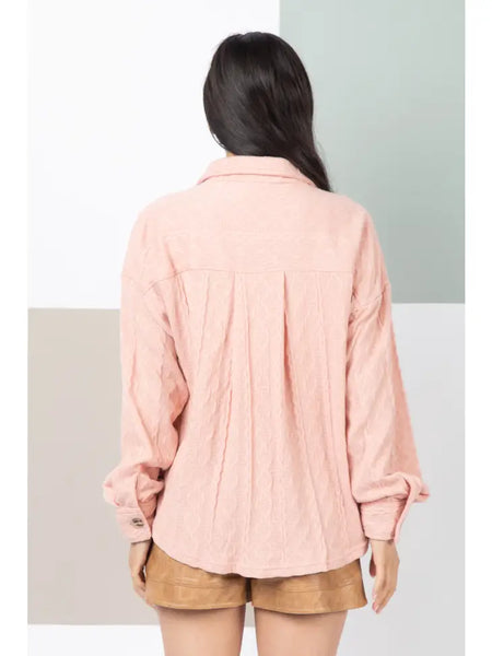 Paula's Pink Shacket
