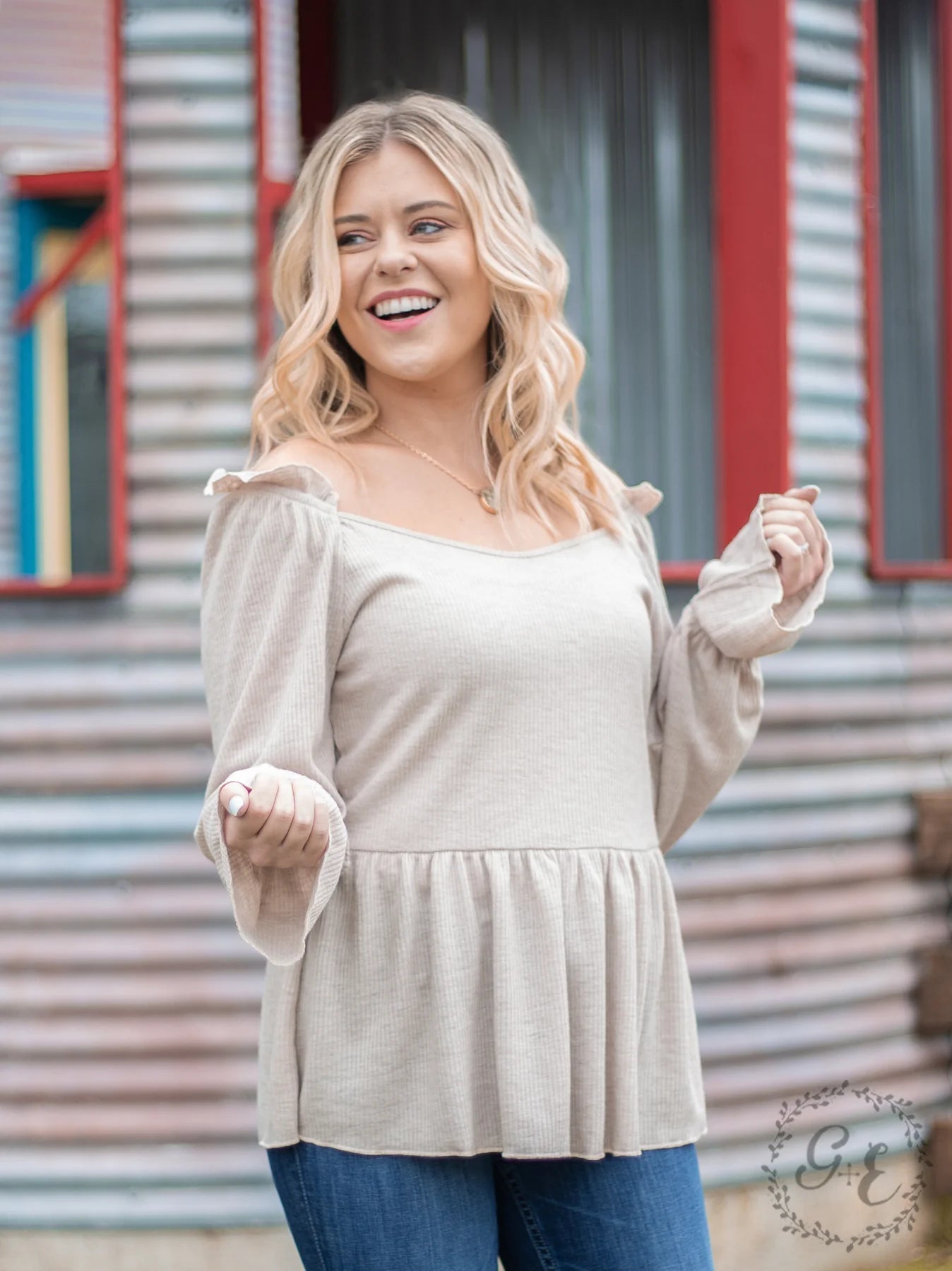 How 'Bout Those Ruffles Top
