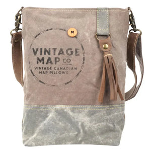Vintage Map Bag