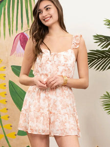 Florida Floral Romper