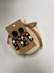 Happy Halloween earrings