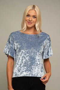Vivian's Velvet Top