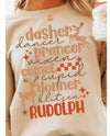 Dancer, Prancer and Vixen With Sleeve