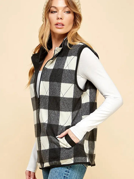 Blake's Buffalo Plaid Vest