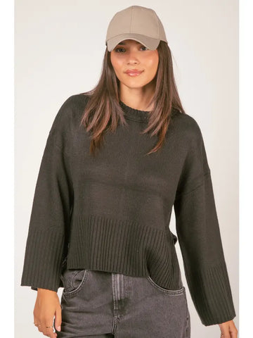 Trendy Black Sweater