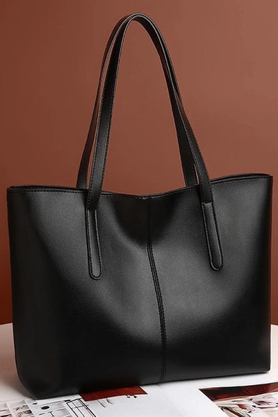 Texture Retro Shoulder Tote Bag