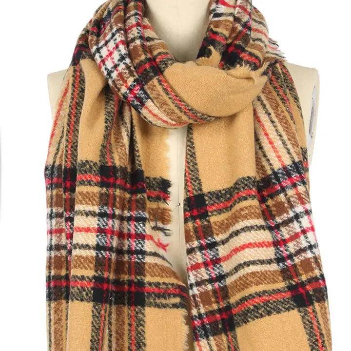 Plaid Scarf