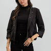 Black Snap Button Jacket