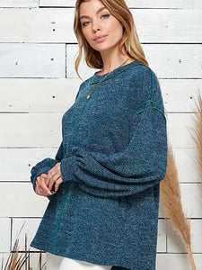 Teagan's Teal Top