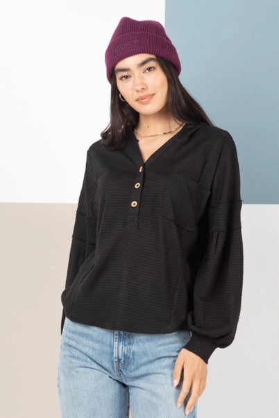 Hadley's Hooded Henley
