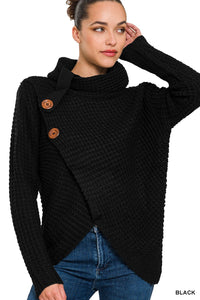 Asymmetrical Hem  Sweater 3