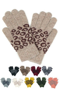 Leopard Gloves
