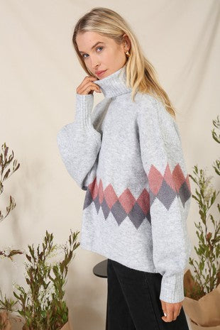 Lookin' Great In Grey Sweater
