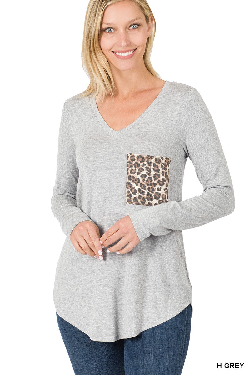 Leaving in Leopard Top