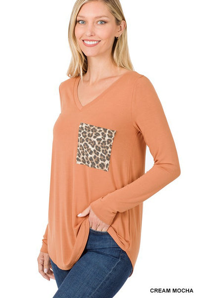 Leaving in Leopard Top
