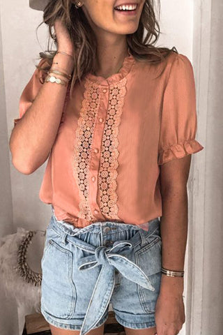 Farm Girl Frill Top
