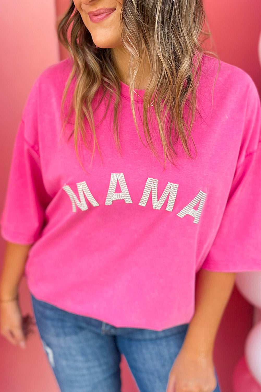 Rhinestone Mama Tee