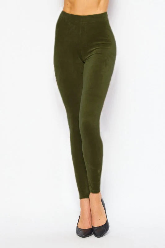 Velour Leggings