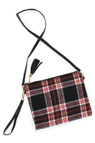 Plaid Crossbody Purse