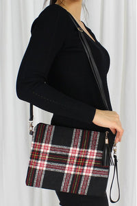 Plaid Crossbody Purse