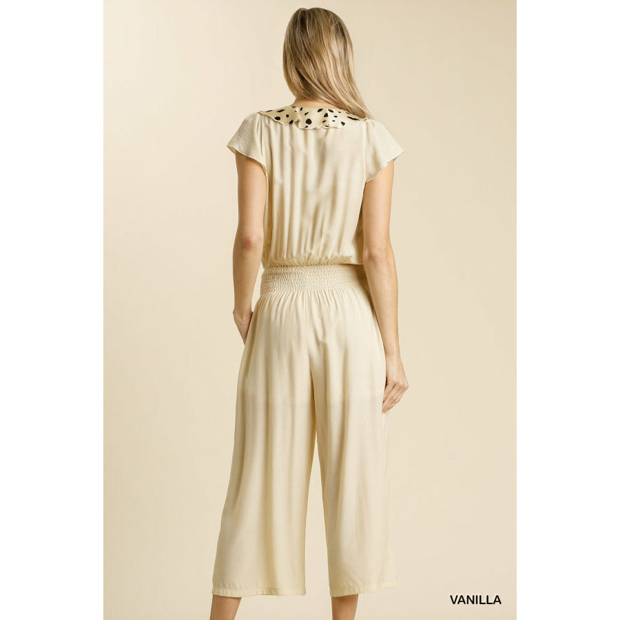 Doting in Dalmatian Jumpsuit